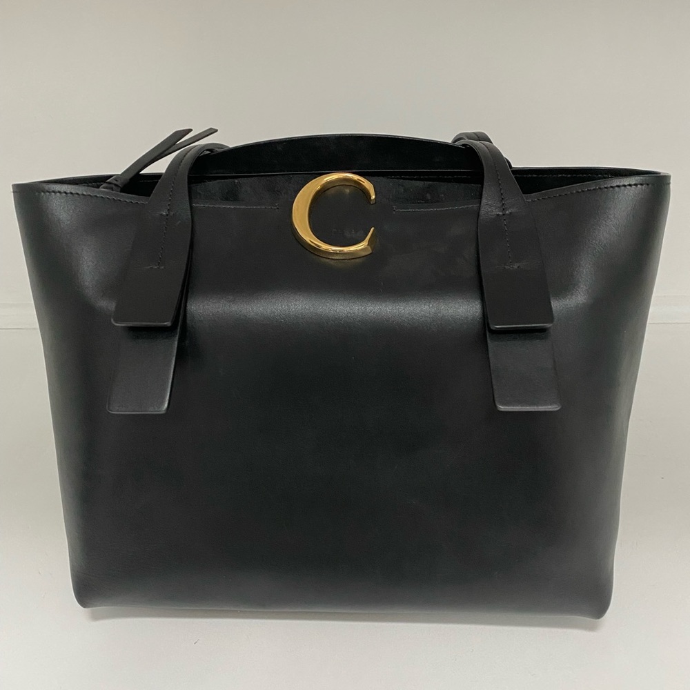 COPY - Chloe C Leather Zippered Tote